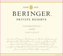 Beringer Private Reserve Chardonnay 2022 750ml - Bottle Shop