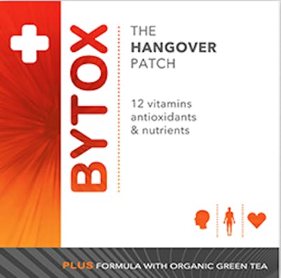 Apply One Bytox Hangover Prevention Patch at least 45 minutes before  consuming alcohol. Ste…