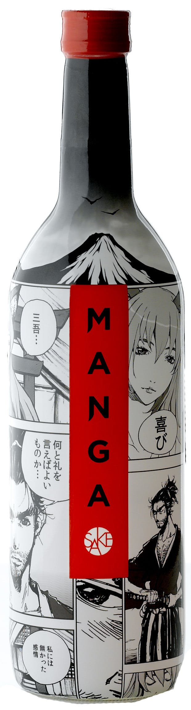 Manga Sake Junmai Sake 720mL Bottle - NJWineSeller