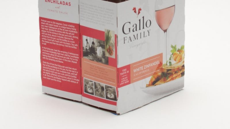 Gallo Family Vineyards White Zinfandel pack 187ml Plastic Bottle