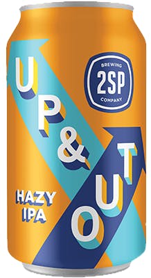 2SP Brewing Company Up & Out Hazy IPA 6 pack 12 oz. - Petite Cellars