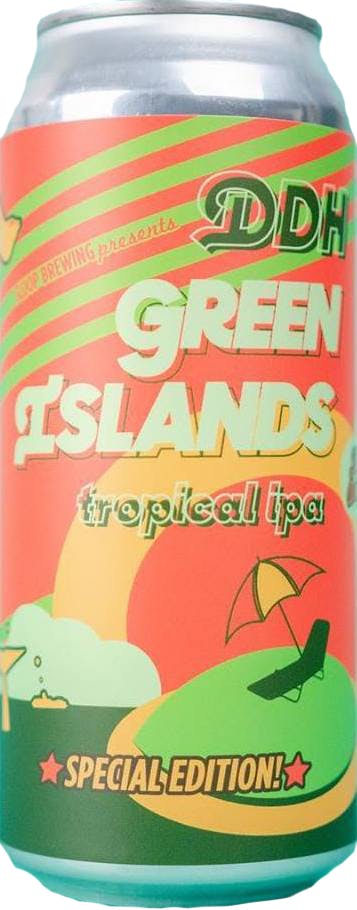 Sloop Brewing Company DDH Green Islands Tropical IPA 4 pack Can ...