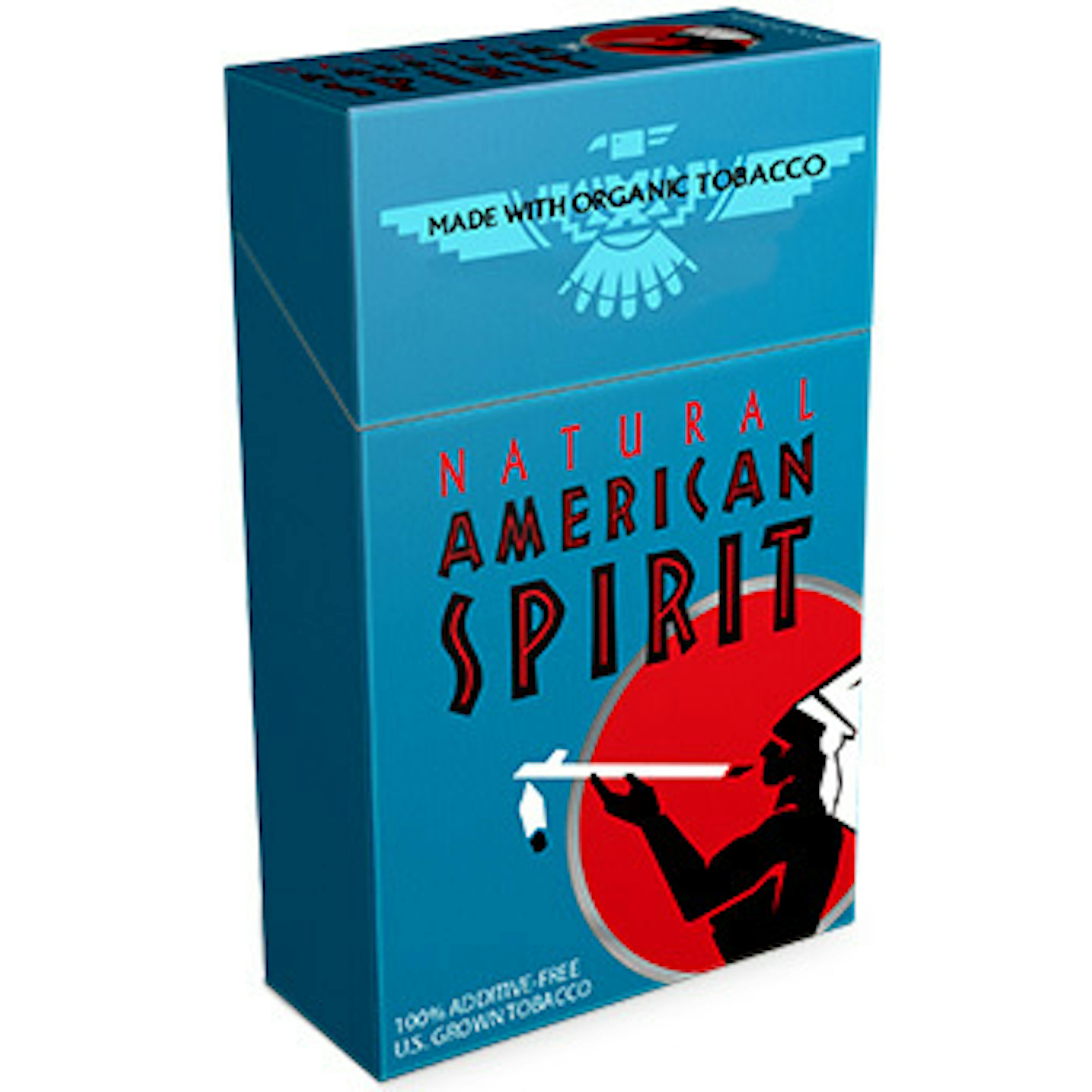 Natural American Spirit Organic Full Turquoise Cigarettes