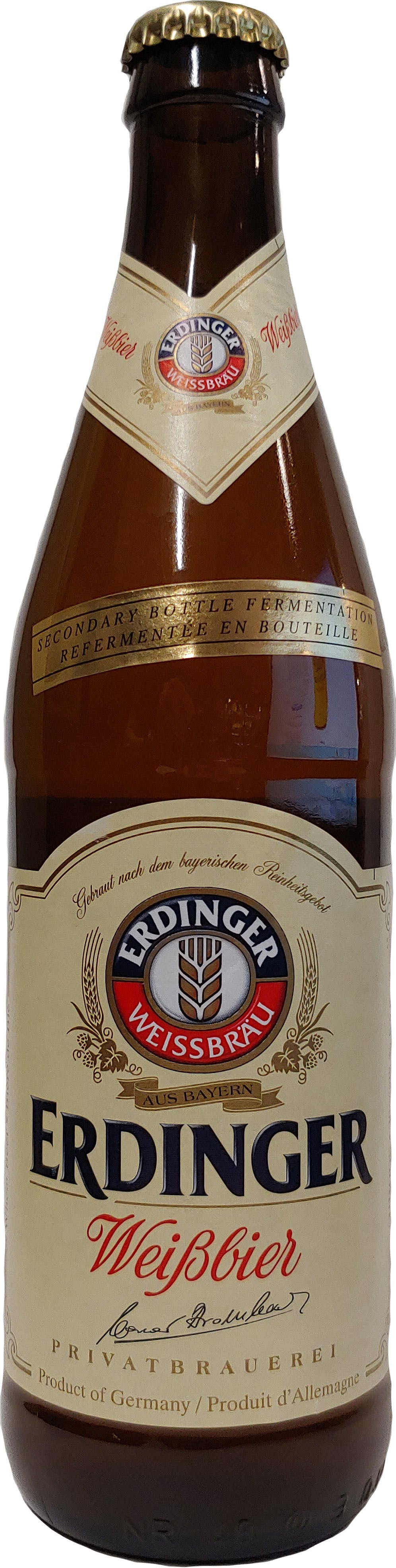 Erdinger Weissbrau Weissbier 6 pack 12 oz. Bottle - Petite Cellars