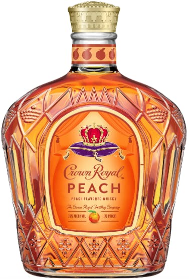 Royal - Peach Flavored Whisky Spirits Yankee Crown 375ml