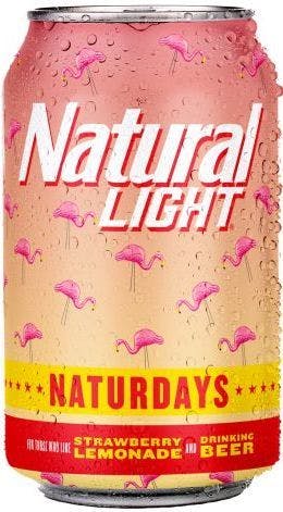 Natural Light Naturdays Strawberry Lemonade 24 Pack 12 Oz Buster S Liquors Wines