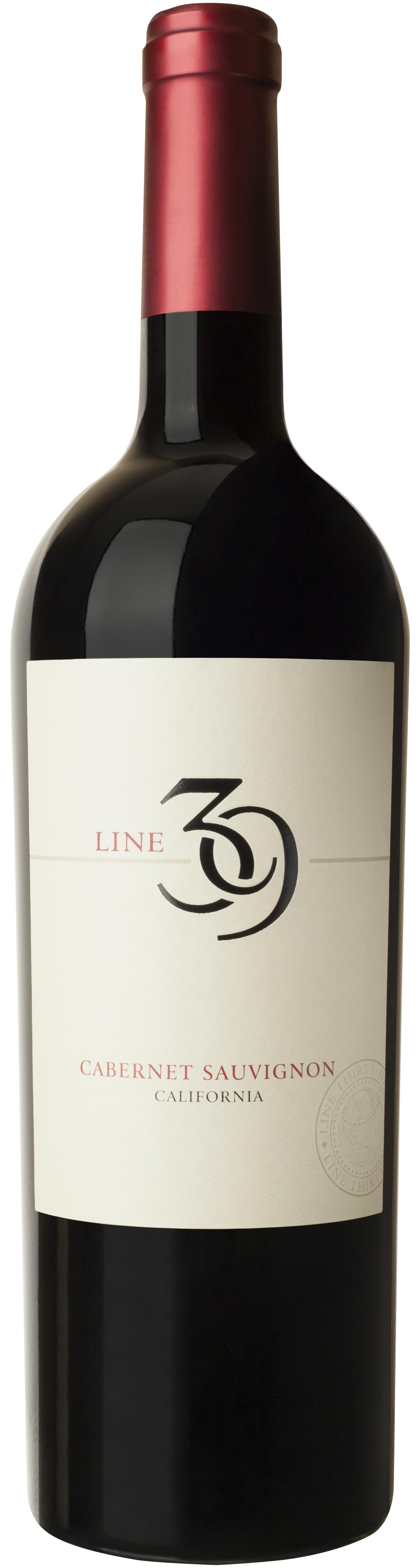 Line 39 Cabernet Sauvignon 2016 750ml - Liquors Inc.