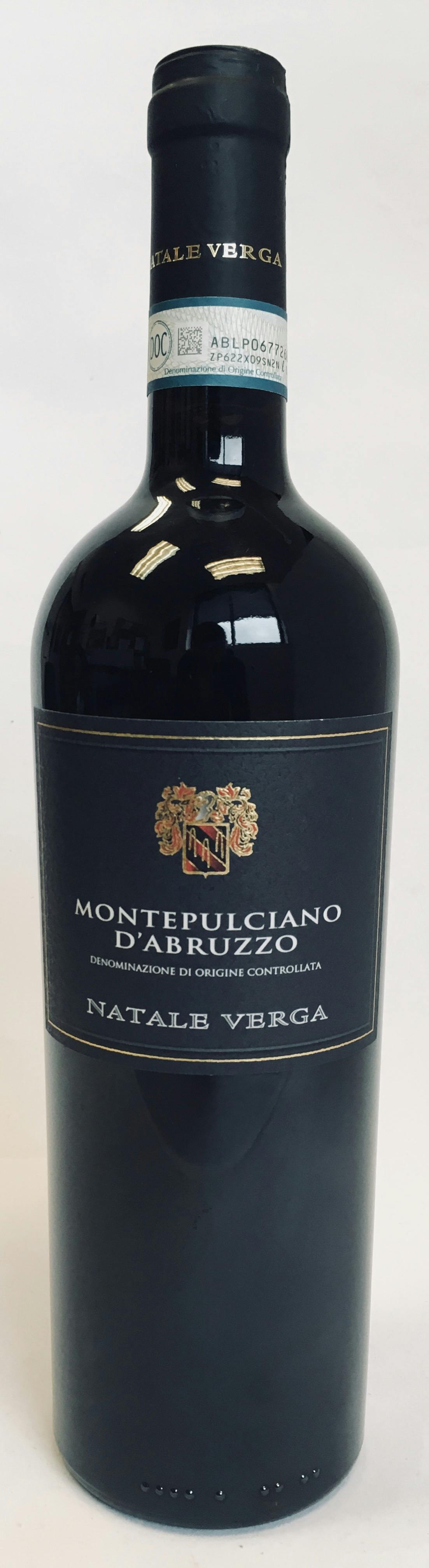 Natale Verga.Natale Verga Montepulciano D Abruzzo Argonaut Wine Liquor