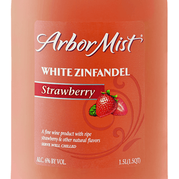 Arbor Mist Strawberry White Zinfandel 1.5L Argonaut Wine Liquor