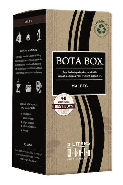 Bota Box Malbec 2017 3L - Argonaut Wine & Liquor