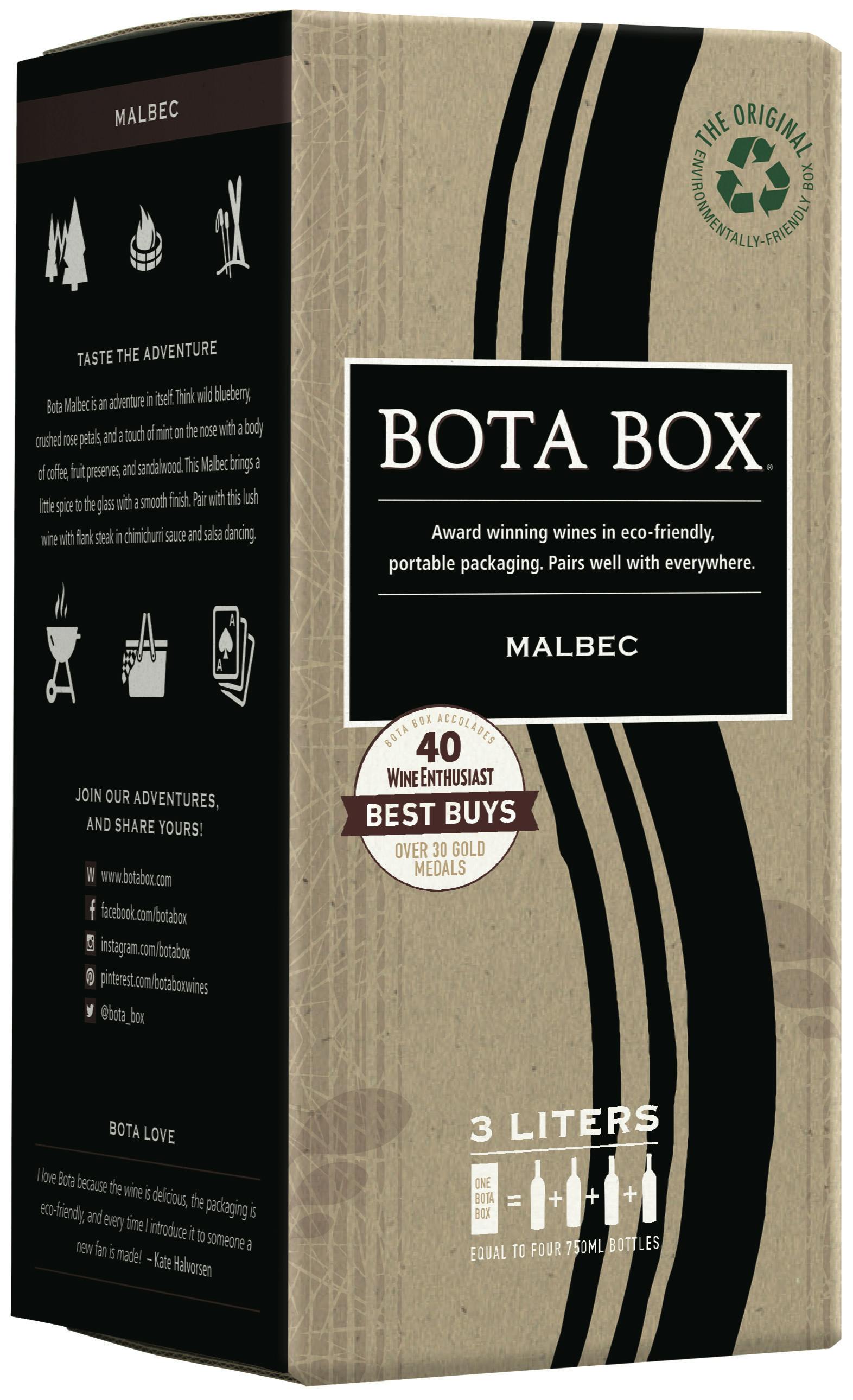 Bota Box Malbec 3L Box - Nejaime's Wine Cellars