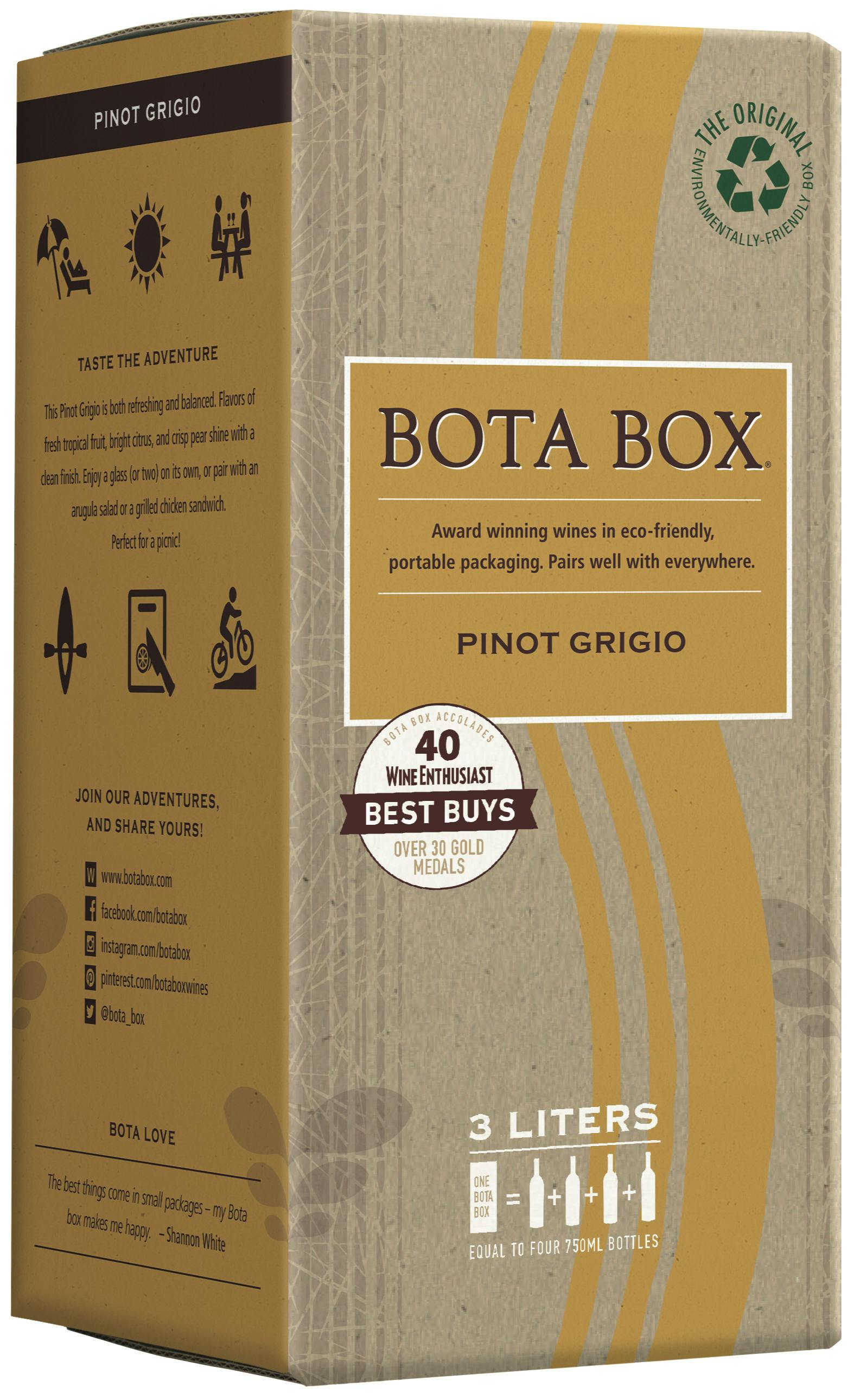 award winning box wine