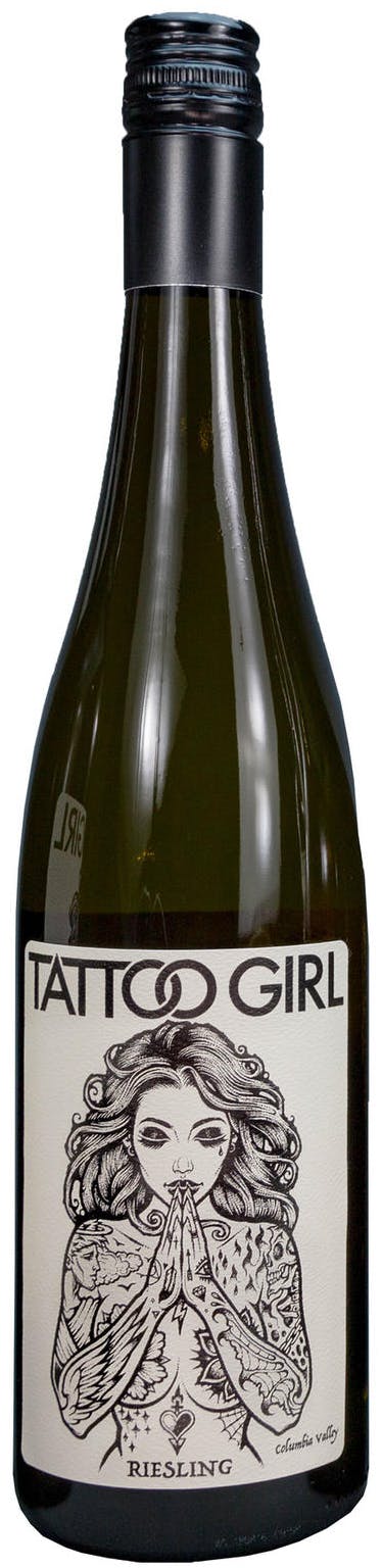 Product Feature Tattoo Girl Wine  College City Beverage