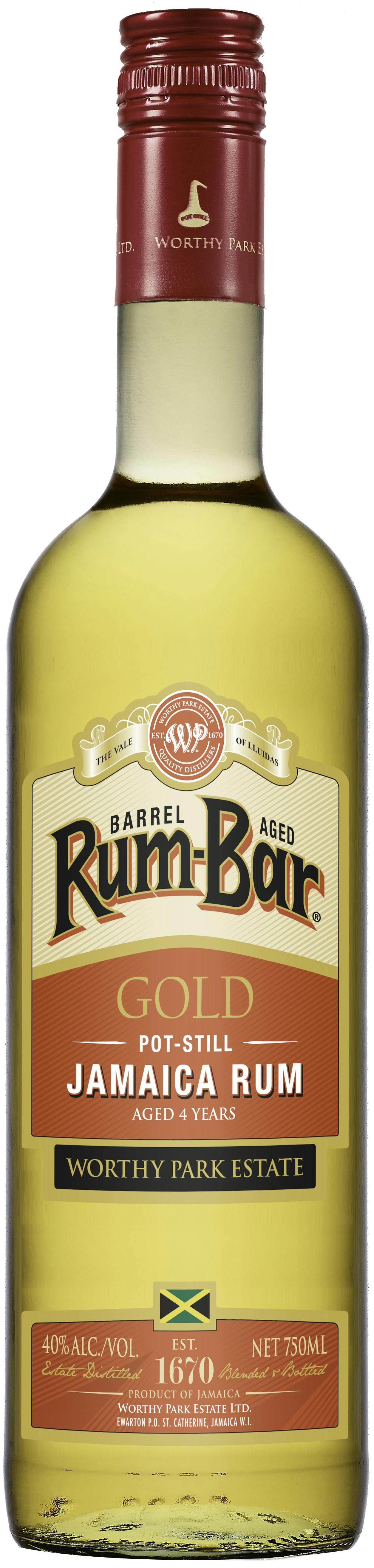 Worthy Park Estate Distillery RumBar Gold Jamaican Rum 750ml Nick