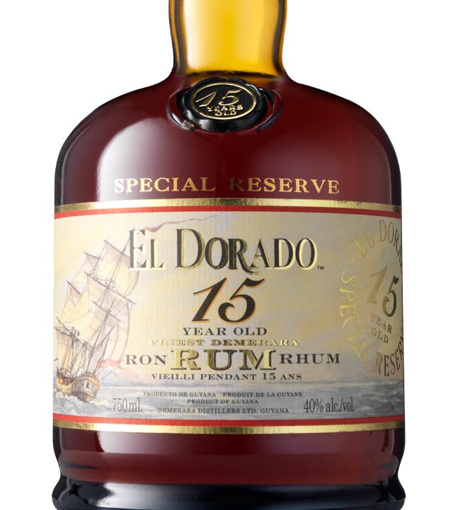 rhum el dorado demerara special reserve 15y cl.70 astucciato