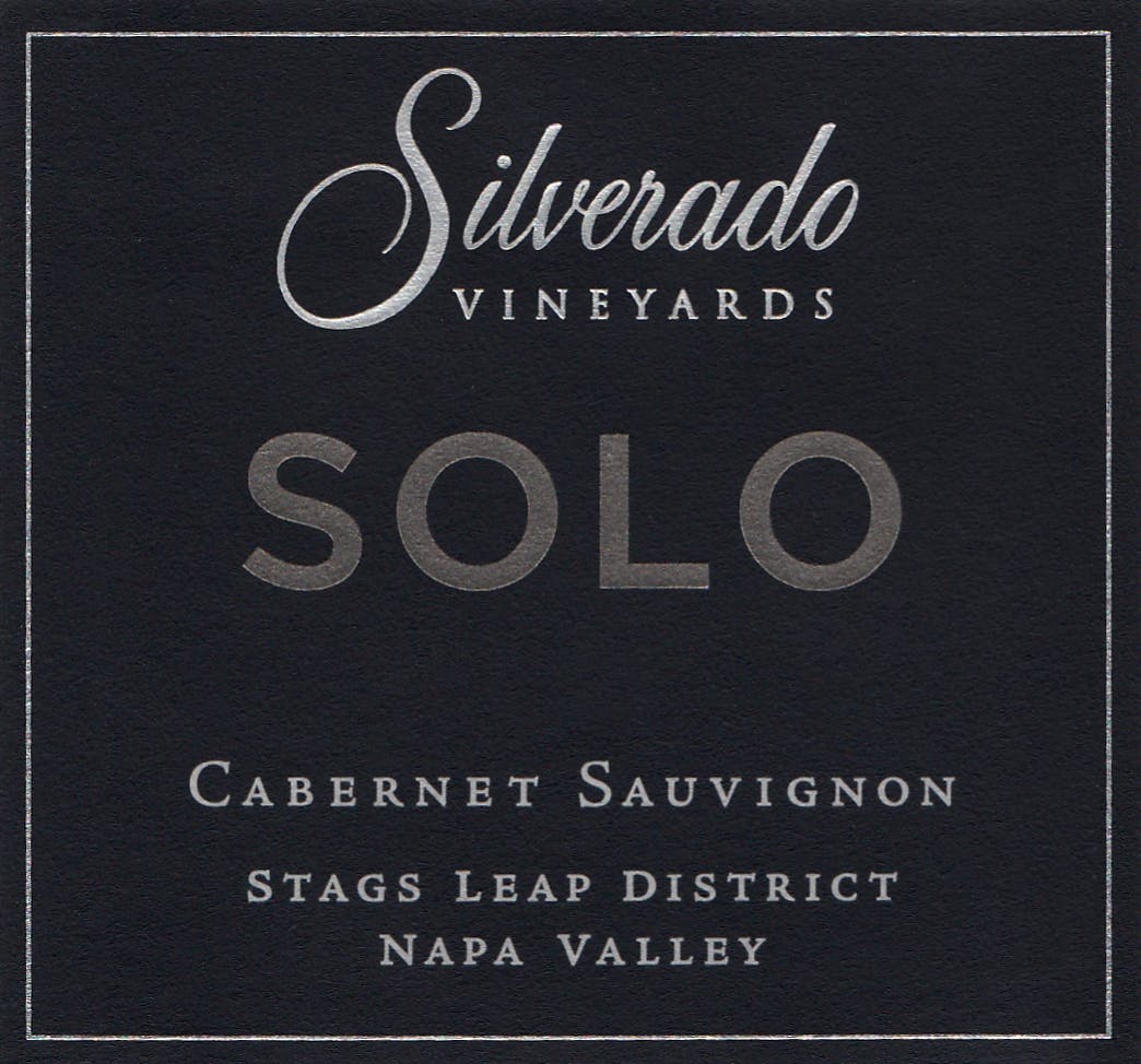 Silverado Vineyards Solo Cabernet Sauvignon 2014 750ml - Vicker's Liquors