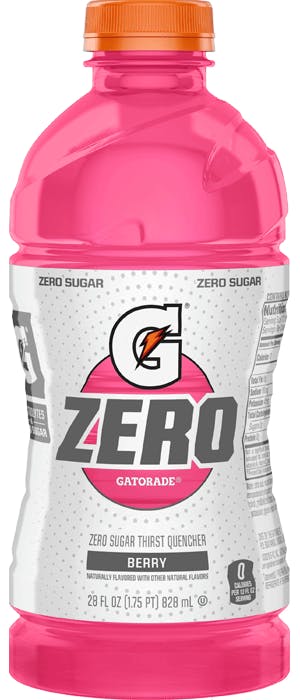 Gatorade G Zero Berry 28 Oz Plastic Bottle Argonaut Wine Liquor