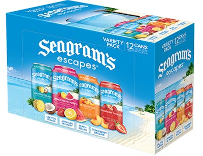 Seagram S Coolers Escapes 12 Can Variety Pack 12 Pack 12 Oz Outback Liquors