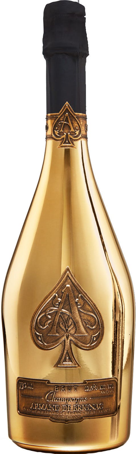 ACE OF SPADE BRUT CHAMPAGE GOLDEN BOTTLE - A to Z Liquors