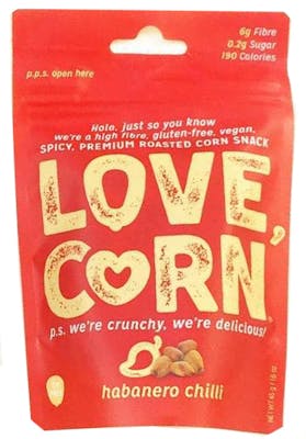 Love Corn Corn Snack, Habanero Chili - 1.6 oz