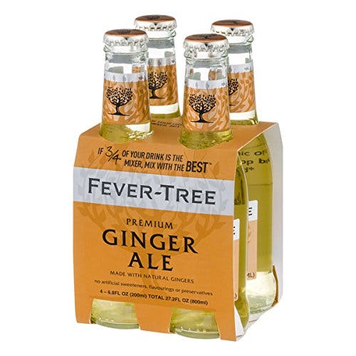 Fever Tree Ginger Ale 4 pack 200ml - Buster's Liquors & Wines