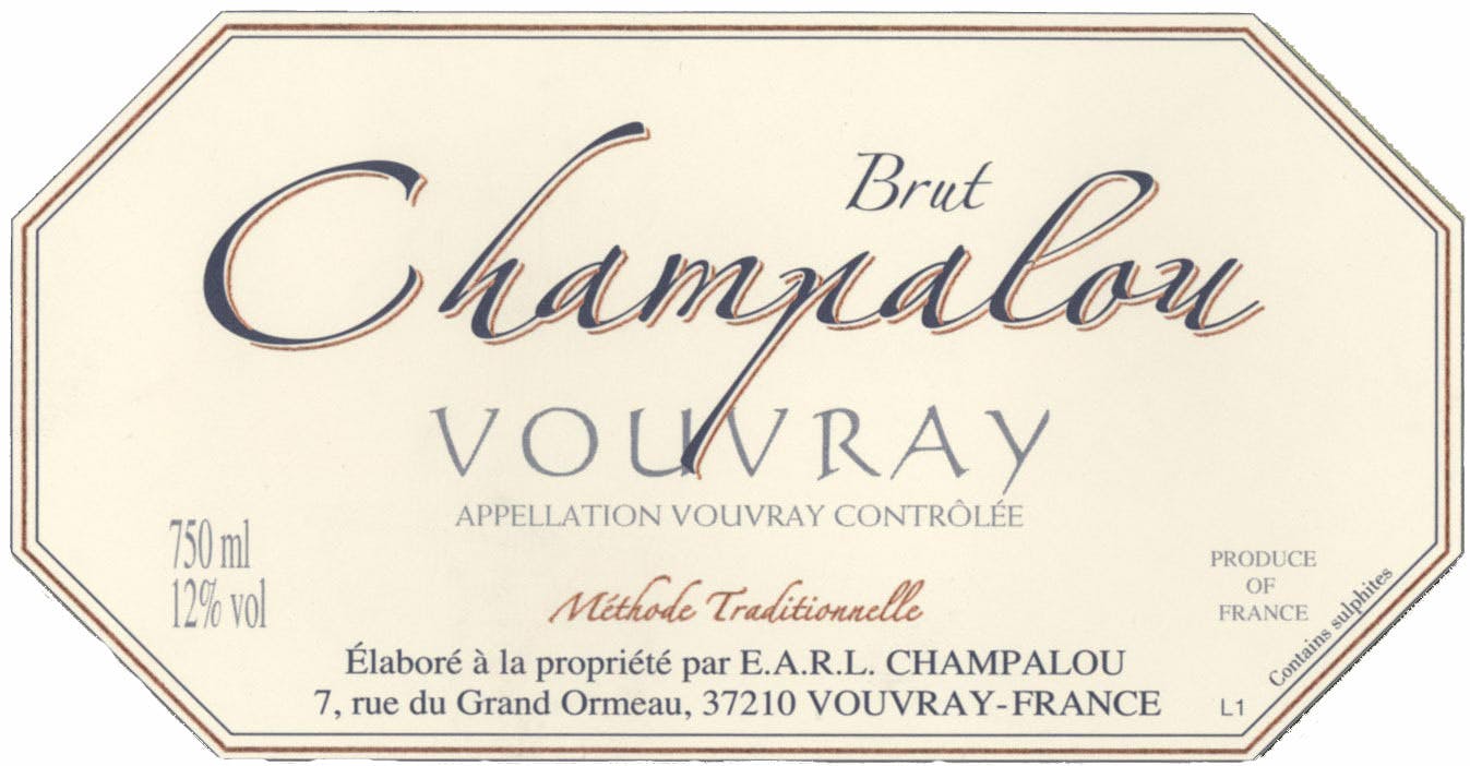 Champalou Vouvray Brut 750ml - Buster's Liquors & Wines