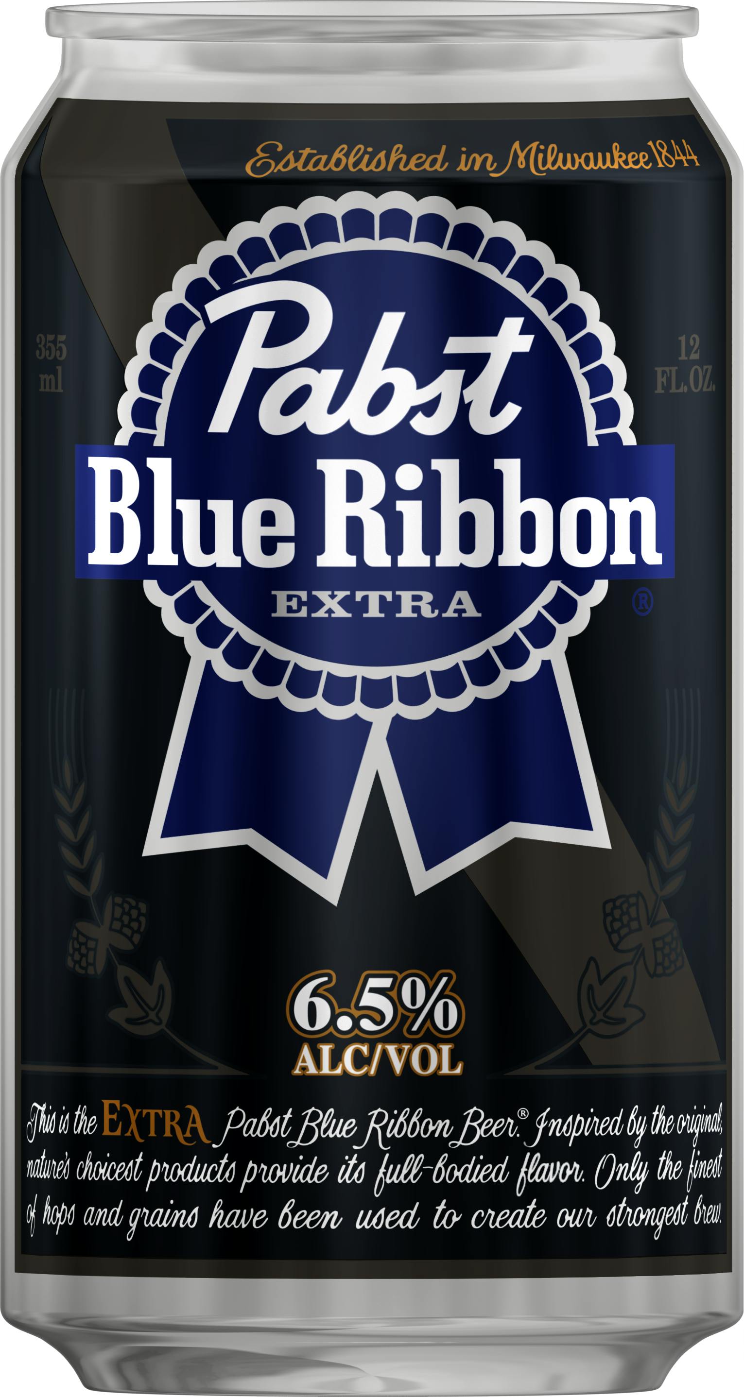 NEW 16 oz FREE SHIPPING in USA 2019 PBRART Pabst Blue Ribbon Beer Can 852918 