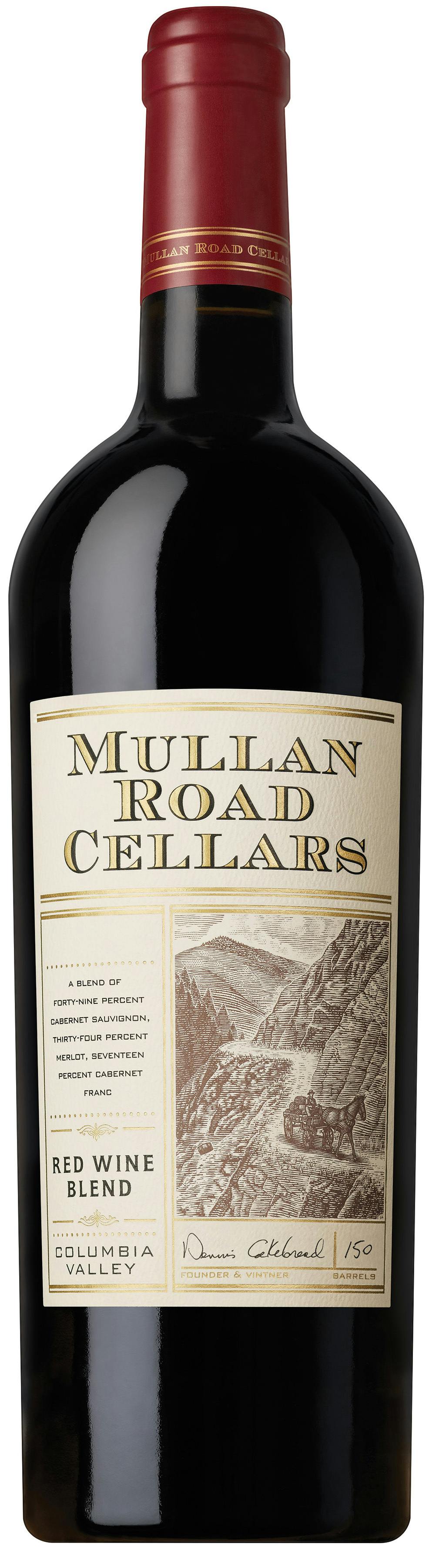 Mullan Road Cellars Red Wine Blend 2016 750ml Yankee Spirits