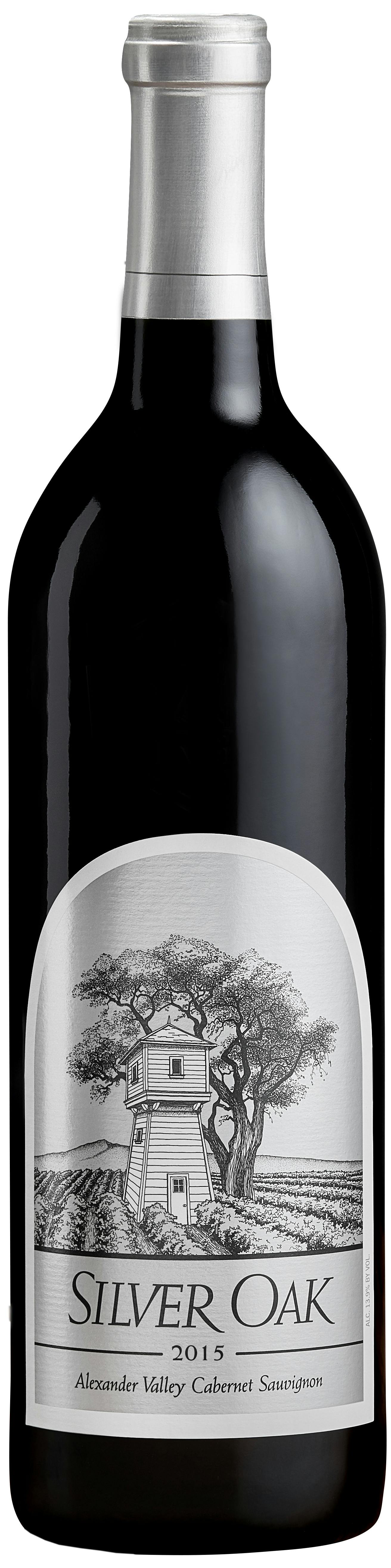 Silver Oak Alexander Valley Cabernet Sauvignon 2015 750ml