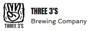 Three 3's Brewing Company Pitter Patter Pilsner 4 pack 16 oz. Can ...