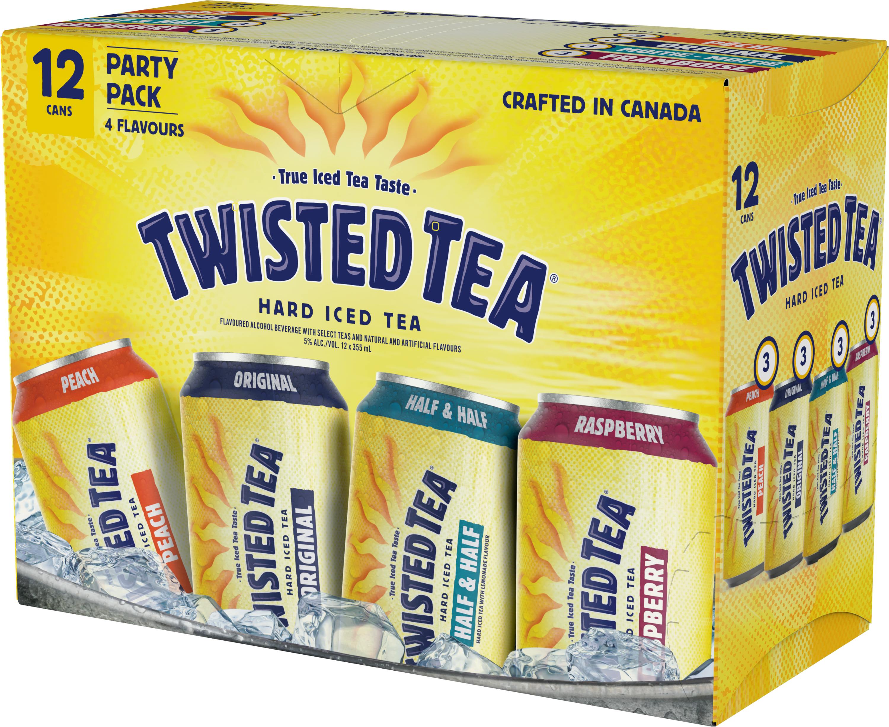 lifehack freeze a Twisted Tea bag in a box if you have a long day of , Twisted Tea