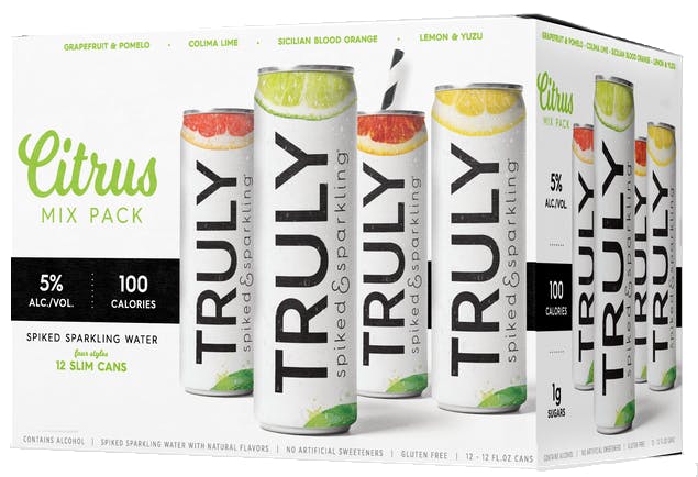 Truly Spiked Sparkling Water Variety Pack 12 Pack 12 Oz Argonaut Wine Liquor
