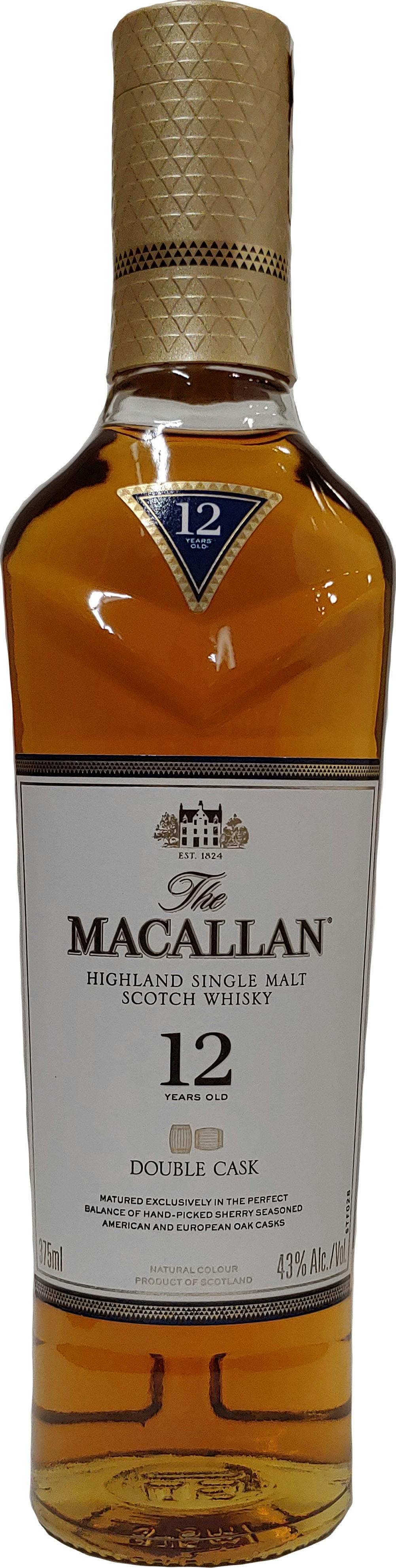 The Macallan Double Cask 12 Years Old Scotch Whisky (375ml