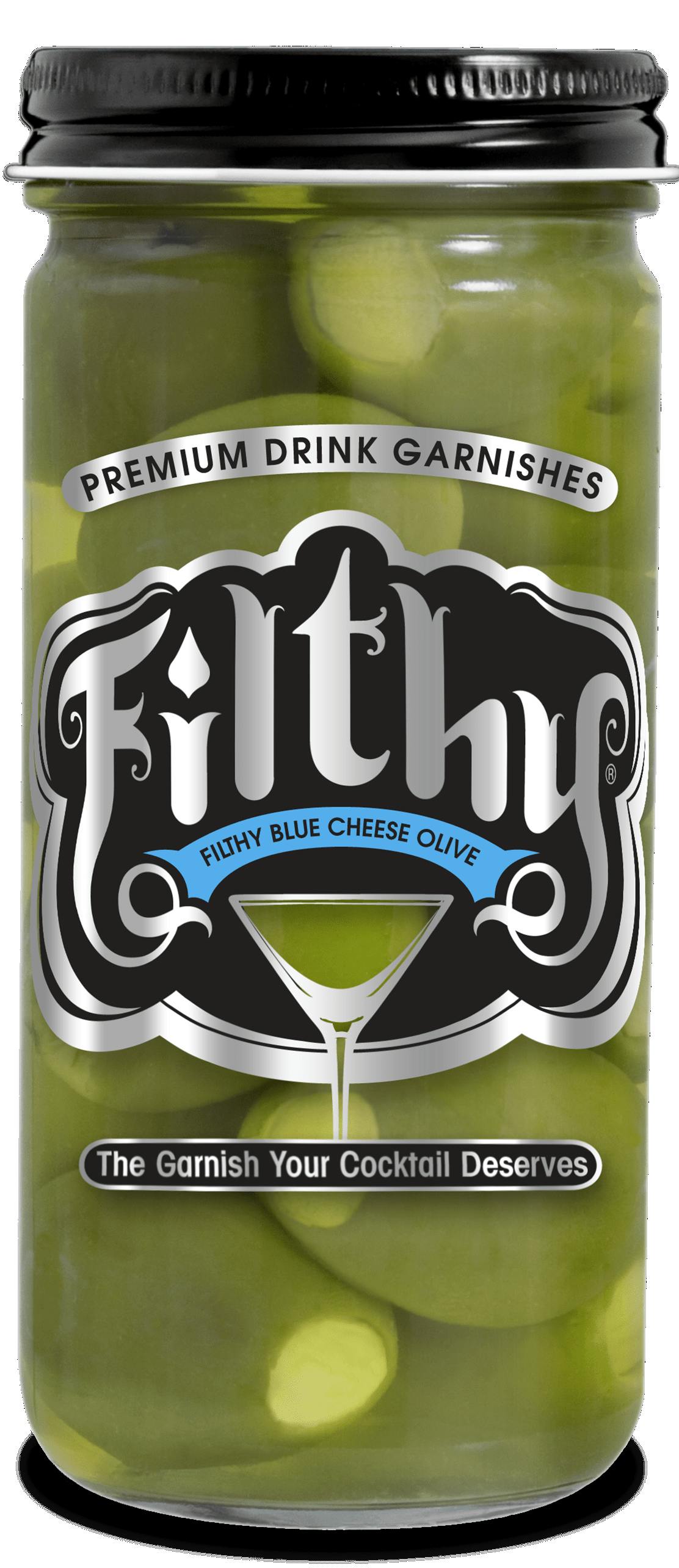 Filthy Food Blue Cheese Stuffed Olives 8.5 oz. Buster's Liquors & Wines