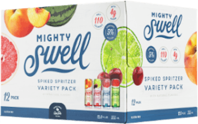 Mighty Swell Spiked Spritzer Variety Pack 12 Pack 350ml Can Argonaut Wine Liquor