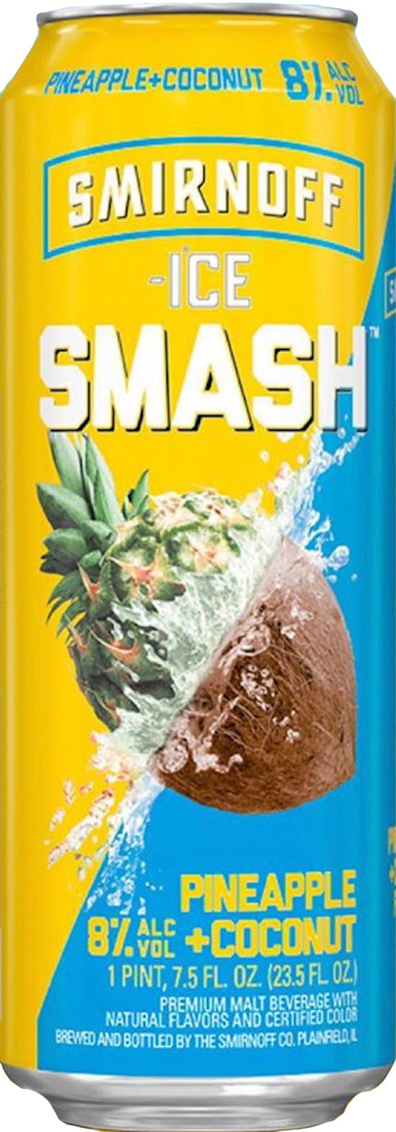 Smirnoff Ice Smash Pineapple Coconut 6 pack 12 oz. Joe Canal's