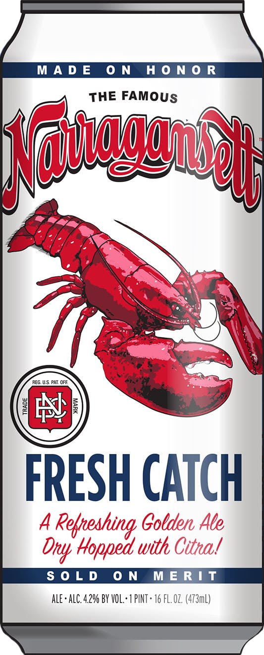 Narragansett Fresh Catch 6 pack 16 oz. - Petite Cellars