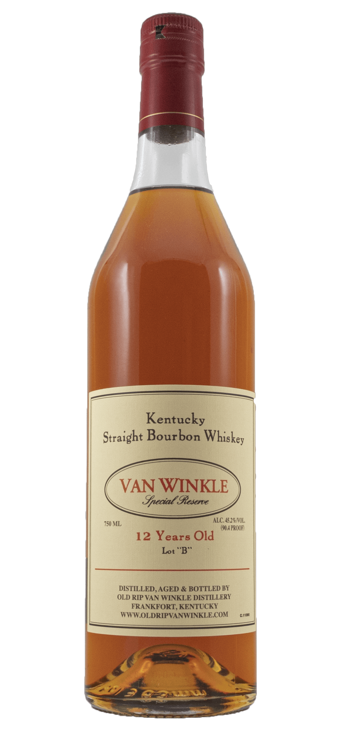 Old Rip Van Winkle Distillery Pappy Van Winkle S Family Reserve Bourbon 12 Year Old The Wine Guy