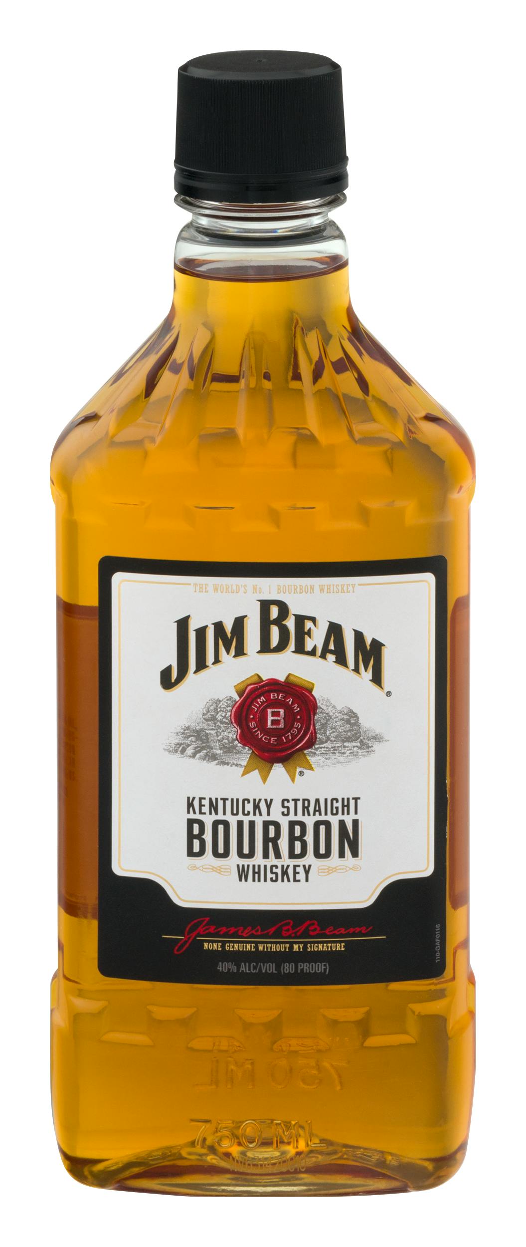 Jim Beam Kentucky Straight Bourbon Whiskey 4 Year Old 750ml Plastic Bottle Highlands Wine Seller