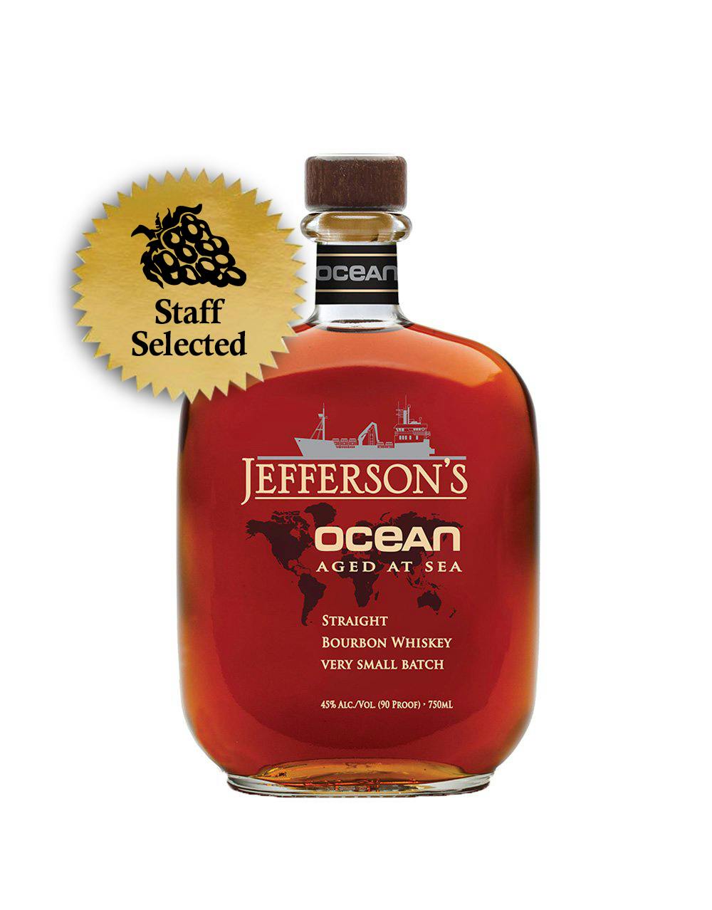 Jeffersons Ocean Aged At Sea Cask Strength Bourbon Whiskey