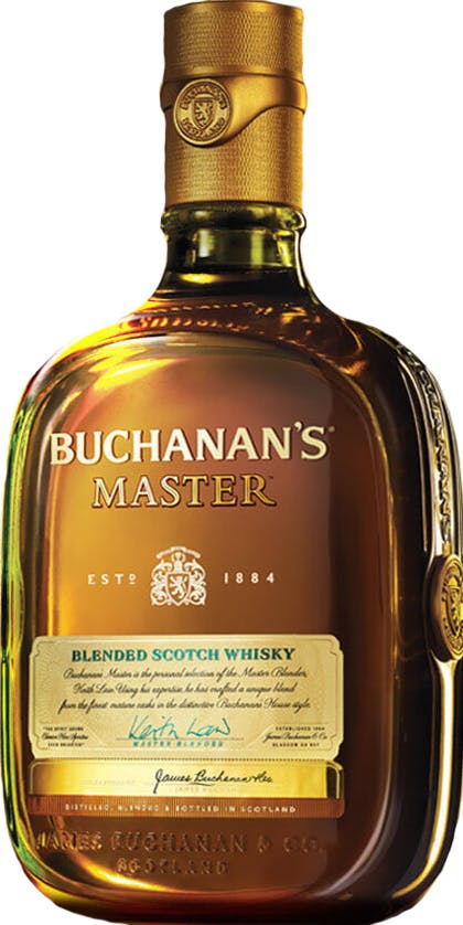 herberg Waarneembaar Moederland Buchanan's Master Blended Scotch Whisky 12 year old - Petite Cellars