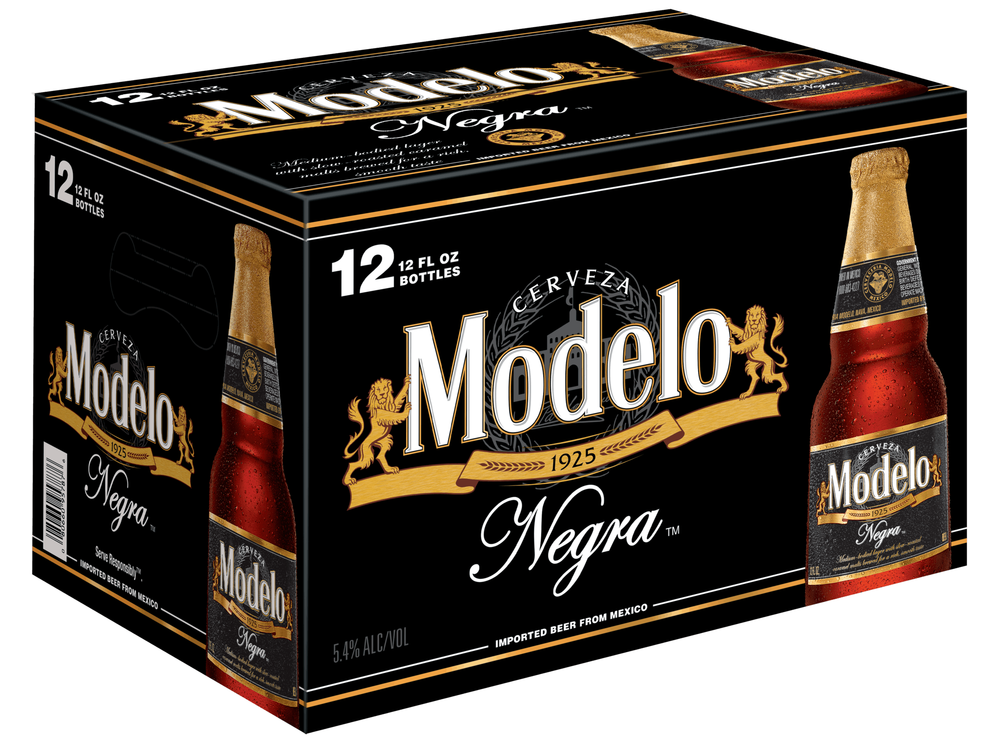 Negra Modelo Dark Beer 12 pack 12 oz. Bottle - Argonaut Wine & Liquor