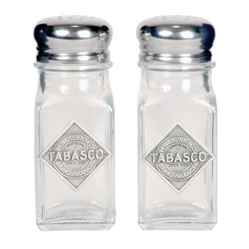 Tabasco Salt Pepper Shaker H Liquor