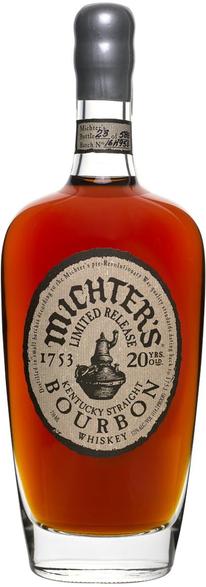 Michter's Single Barrel Bourbon Whiskey 20 year old 750ml - The Wine Guy