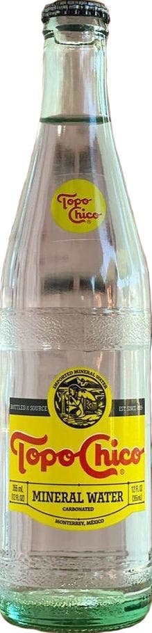 Topo Chico Sparkling Mineral Water 6.5 Oz Bottle