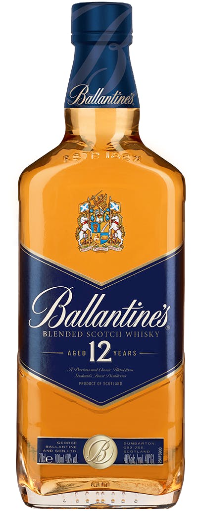 Ballantine's Blended Scotch Whisky 12 year old 750ml Argonaut Wine   Liquor