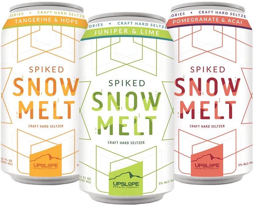 Upslope Brewing Company Spiked Snowmelt Hard Seltzer Variety Pack 12