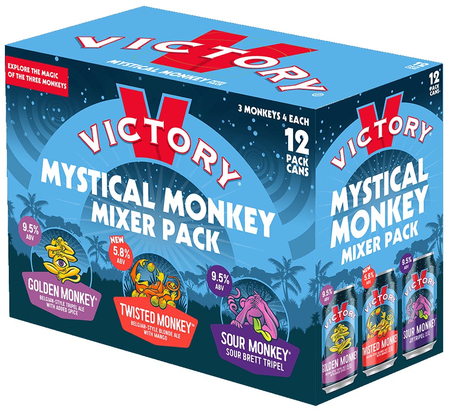 Victory Brewing Company Mystical Monkey Mixer Pack 12 pack 12 oz. Can - Petite Cellars