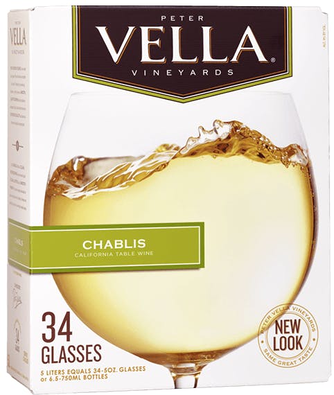 Peter Vella Chablis 5L Box Order Liquor Online