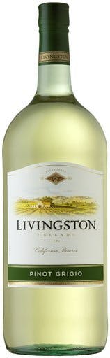 Livingston Cellars Pinot Grigio 1.5L - Yankee Spirits